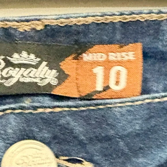 Blue Jeans with Red Stripe - Picture 3 of 5